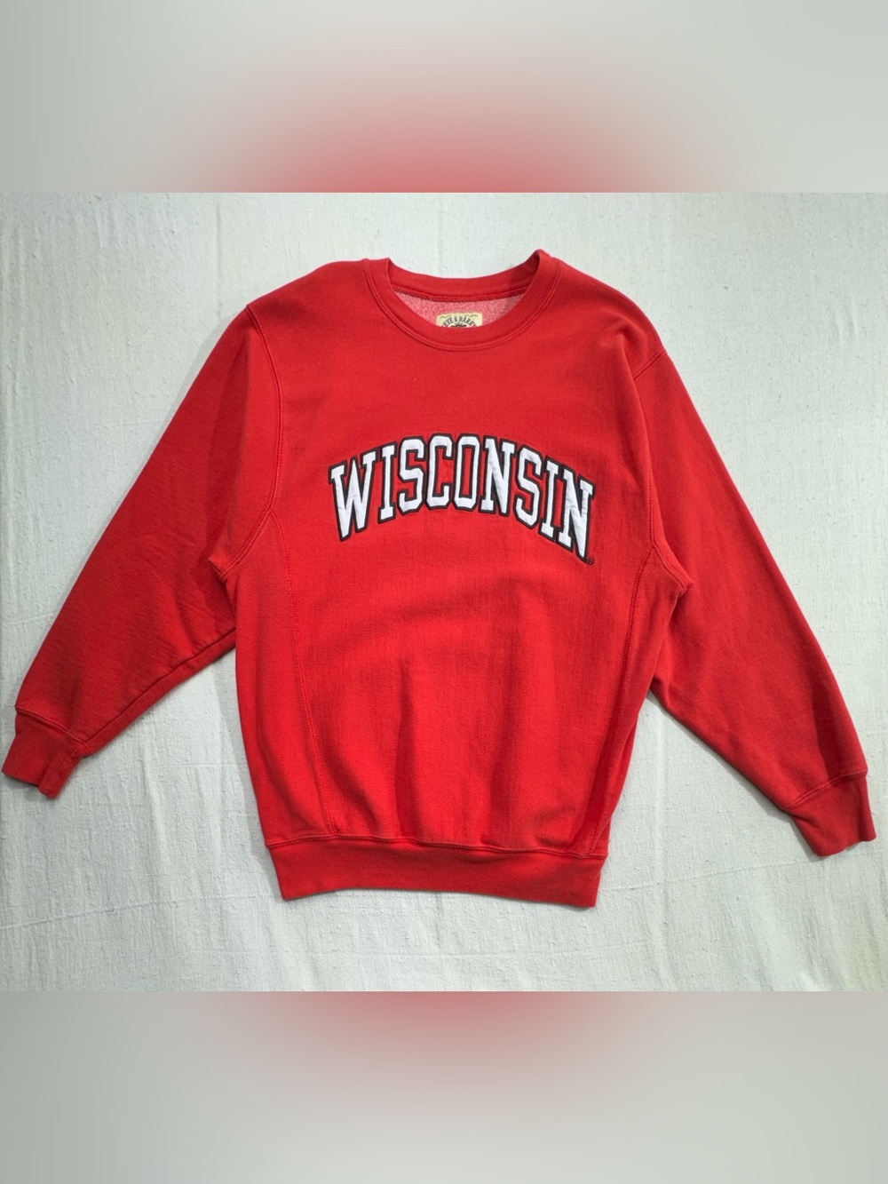 Y2K Vintage Wisconsin Badgers Steve & Barry’s Crewneck Sweatshirt Mens Large x